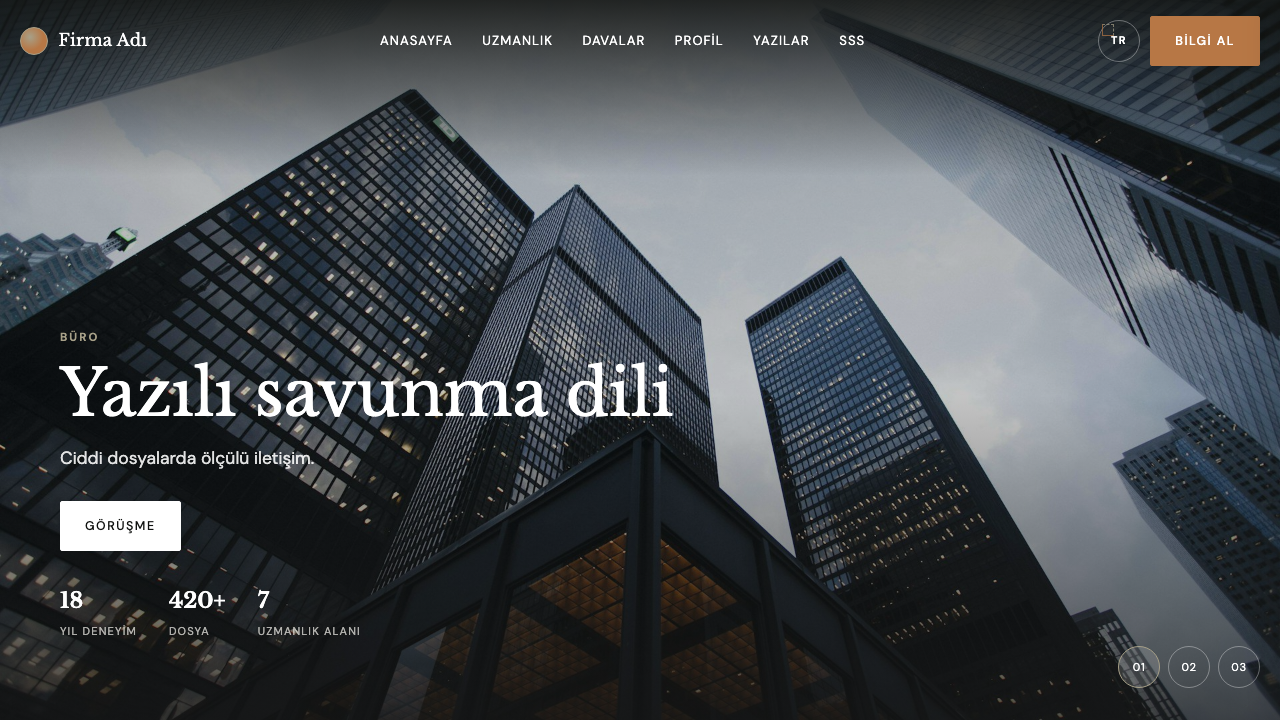 Avukat - 2 teması — Avukat
