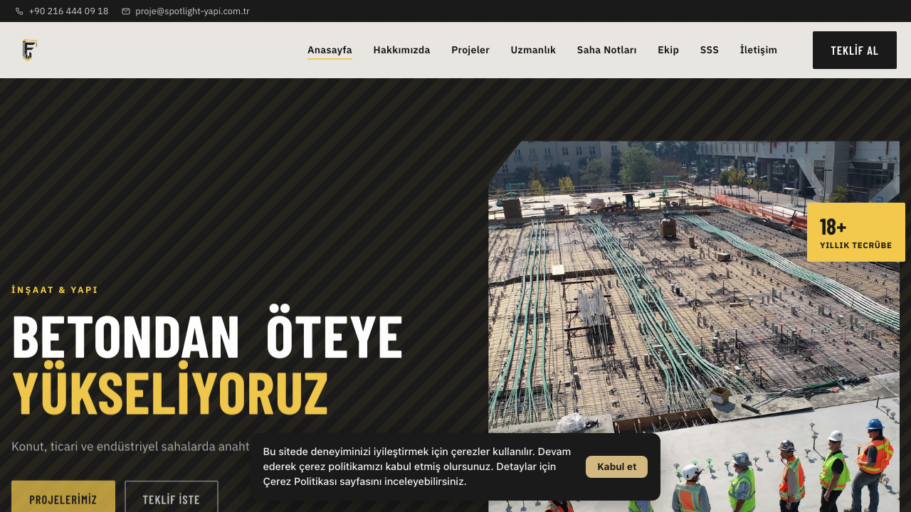 İnşaat - 2 teması önizleme — İnşaat web sitesi tasarımı