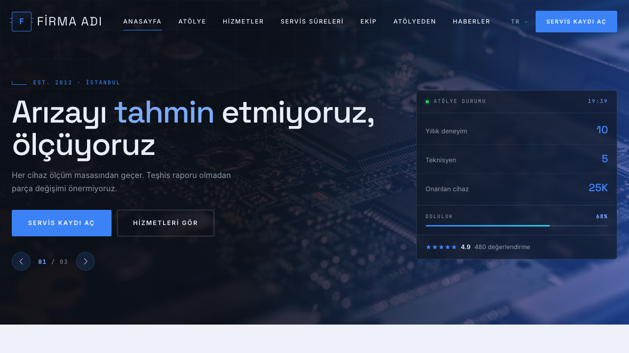 Teknik Servis - 1 teması — Teknik Servis